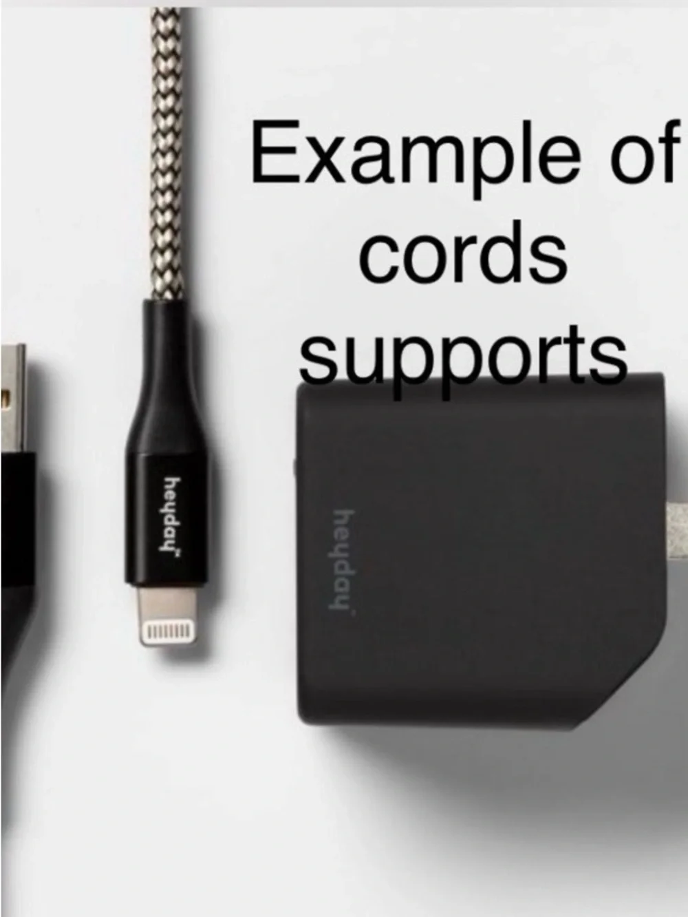 3/$15* heyday Blue Wall Charger - Dual Port 15W/5W NWT